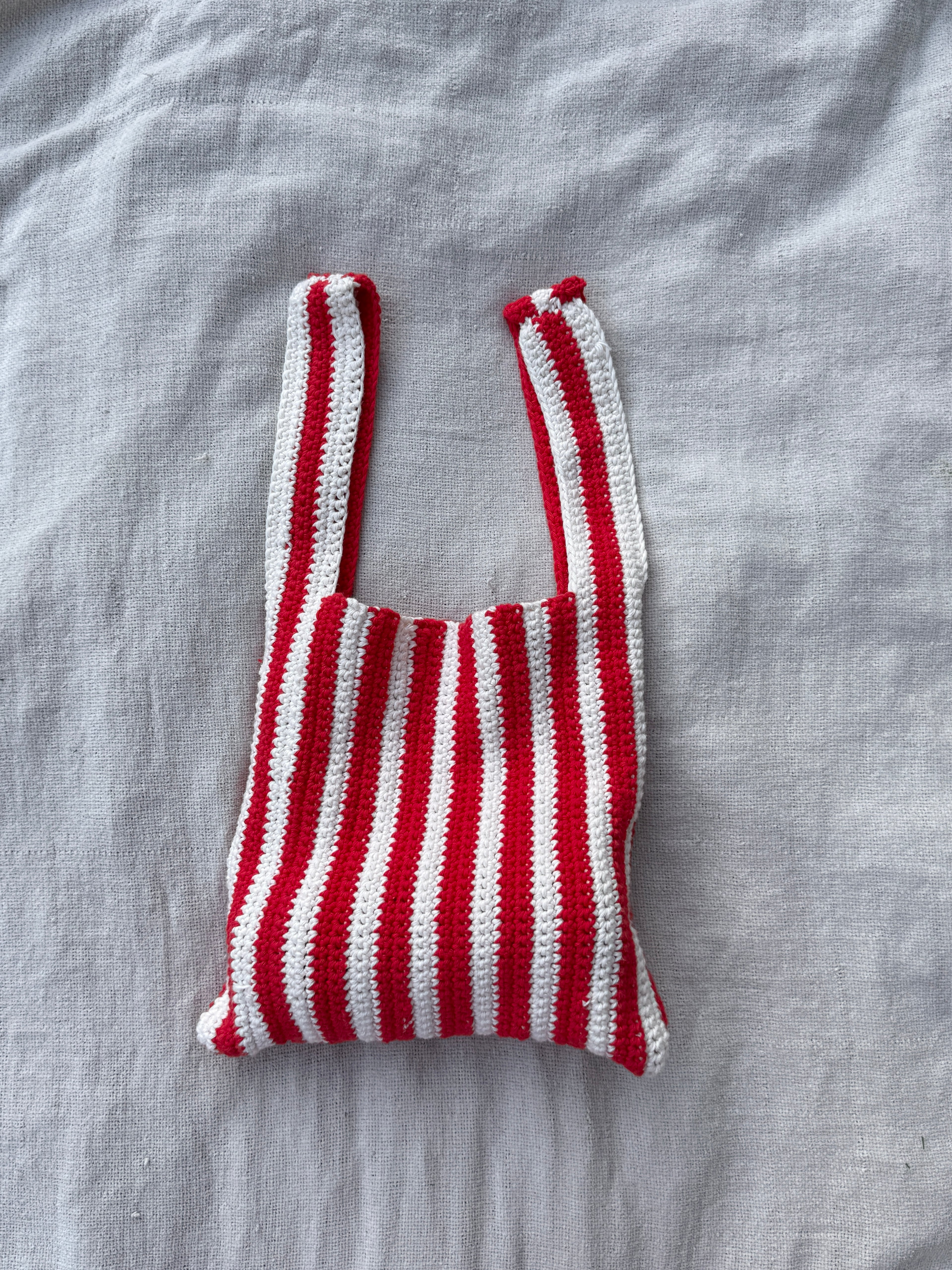 Cherry Cotton Naples Bag