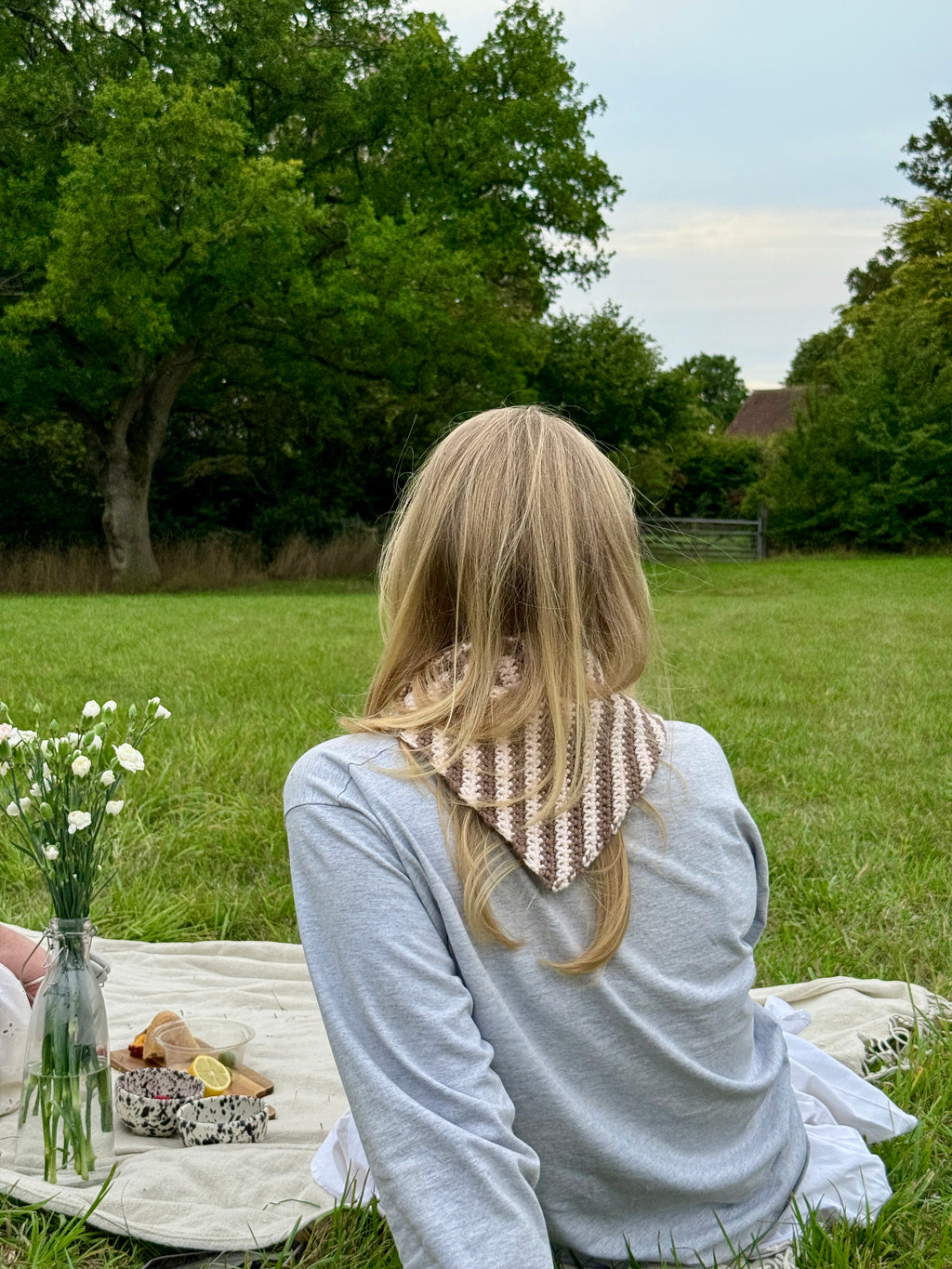 Espresso Rose Bandana